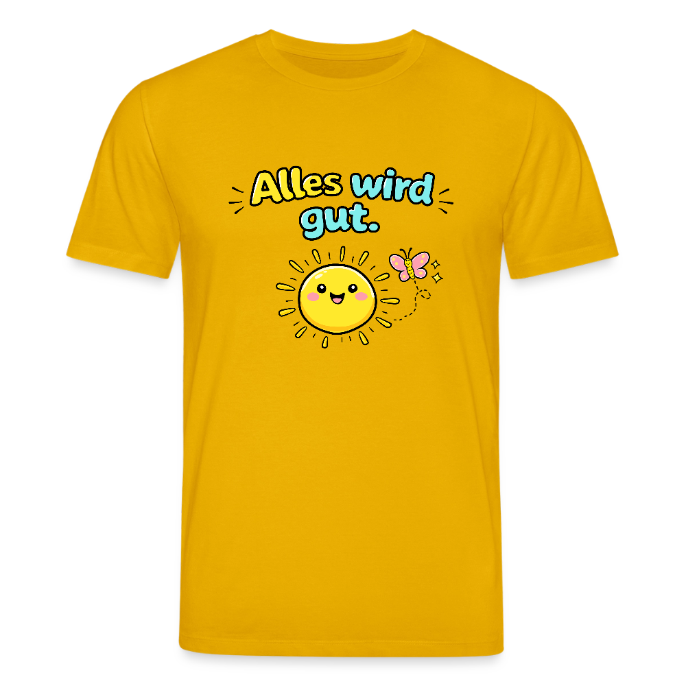 Alles wird gut. T-Shirt - Spektralgelb