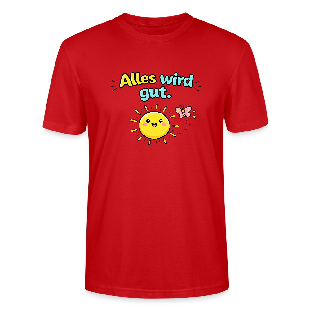 Alles wird gut. T-Shirt - Rot