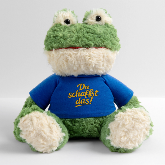 MiniFeet® Frosch TorgeKuscheltier: Frosch - Du schaffst das! - Königsblau