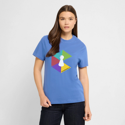 T-Shirt: Beratungsimpulse Logo - rough - Achtsames Blau