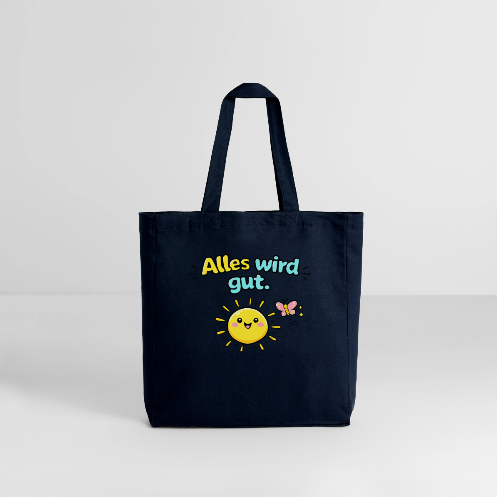 Tasche: Alles wird gut - Navy