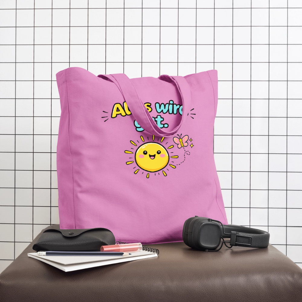 Tasche: Alles wird gut - Pink