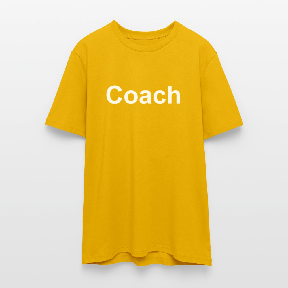 T-Shirt: Coach - Spektralgelb