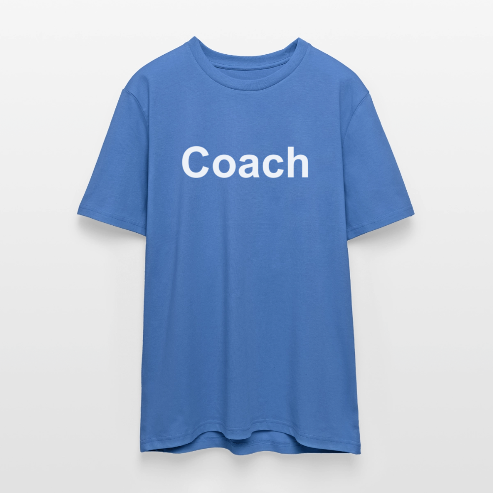T-Shirt: Coach - Achtsames Blau