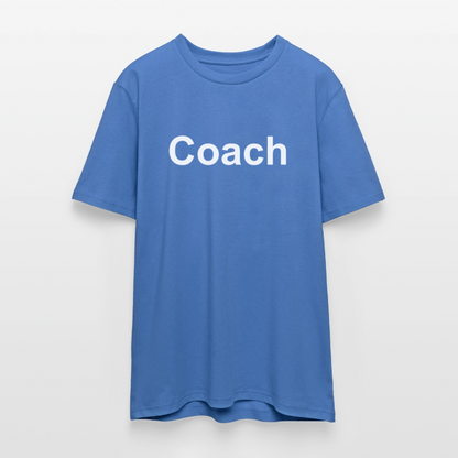 T-Shirt: Coach - Achtsames Blau