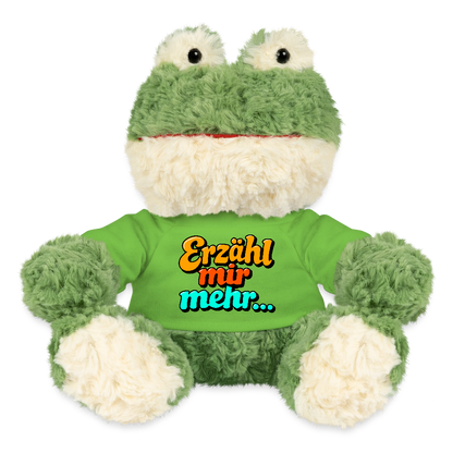 Kuscheltier: Frosch - Erzähl mir mehr - Hellgrün