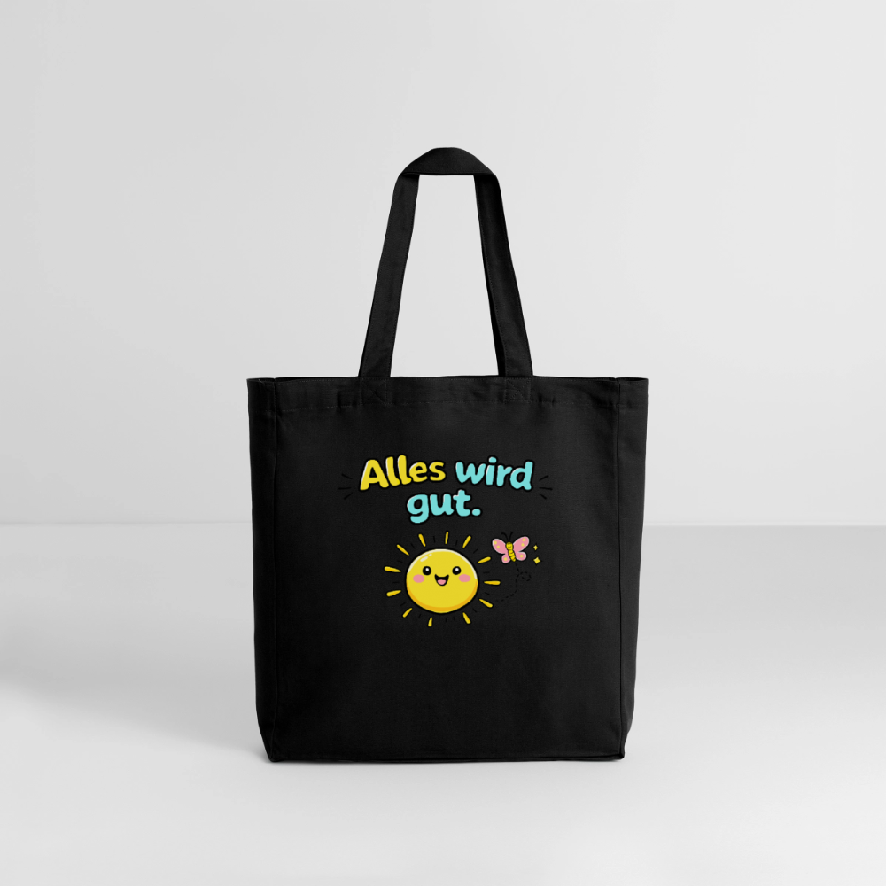 Tasche: Alles wird gut - Schwarz