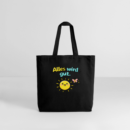 Tasche: Alles wird gut - Schwarz