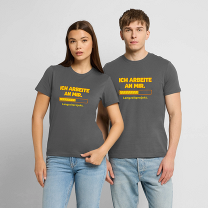 Ich arbeite an mir. T-Shirt - Anthrazit