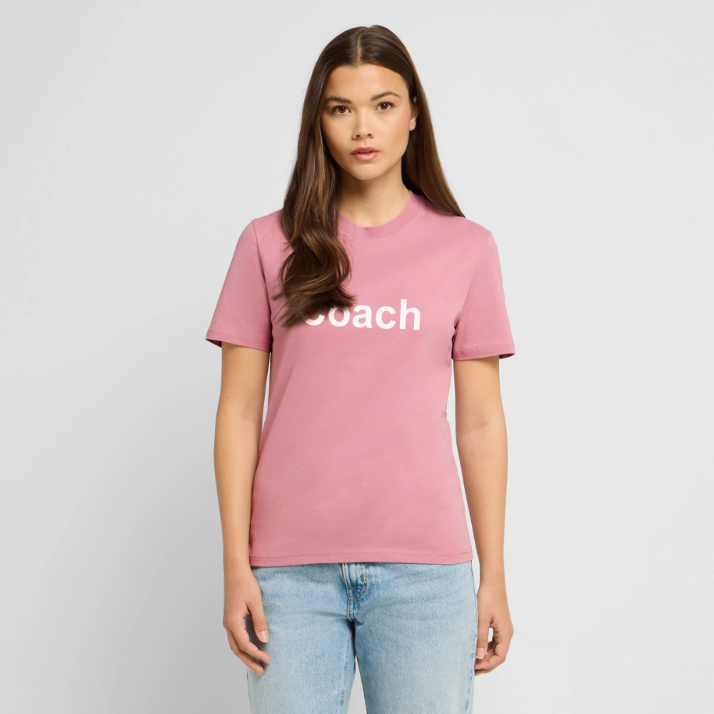 T-Shirt: Coach - Lila Traum