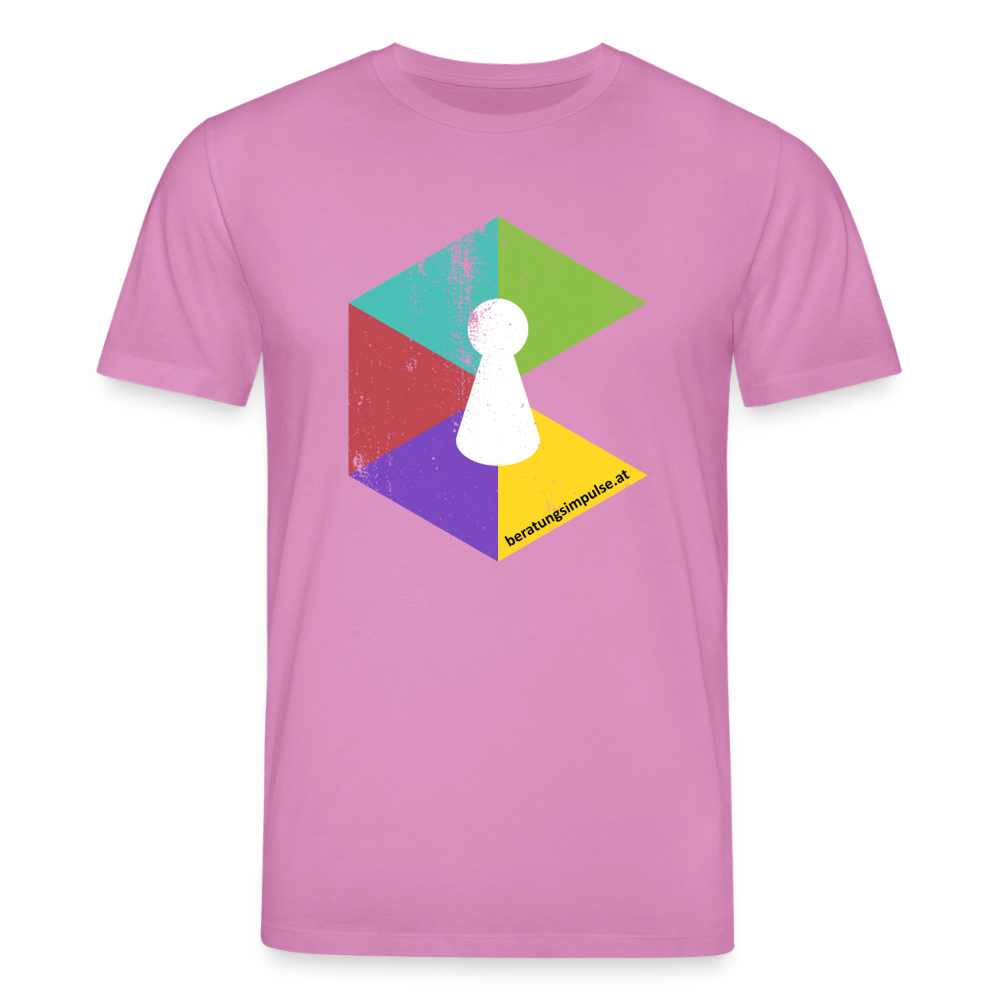 T-Shirt: Beratungsimpulse Logo - rough - Pink