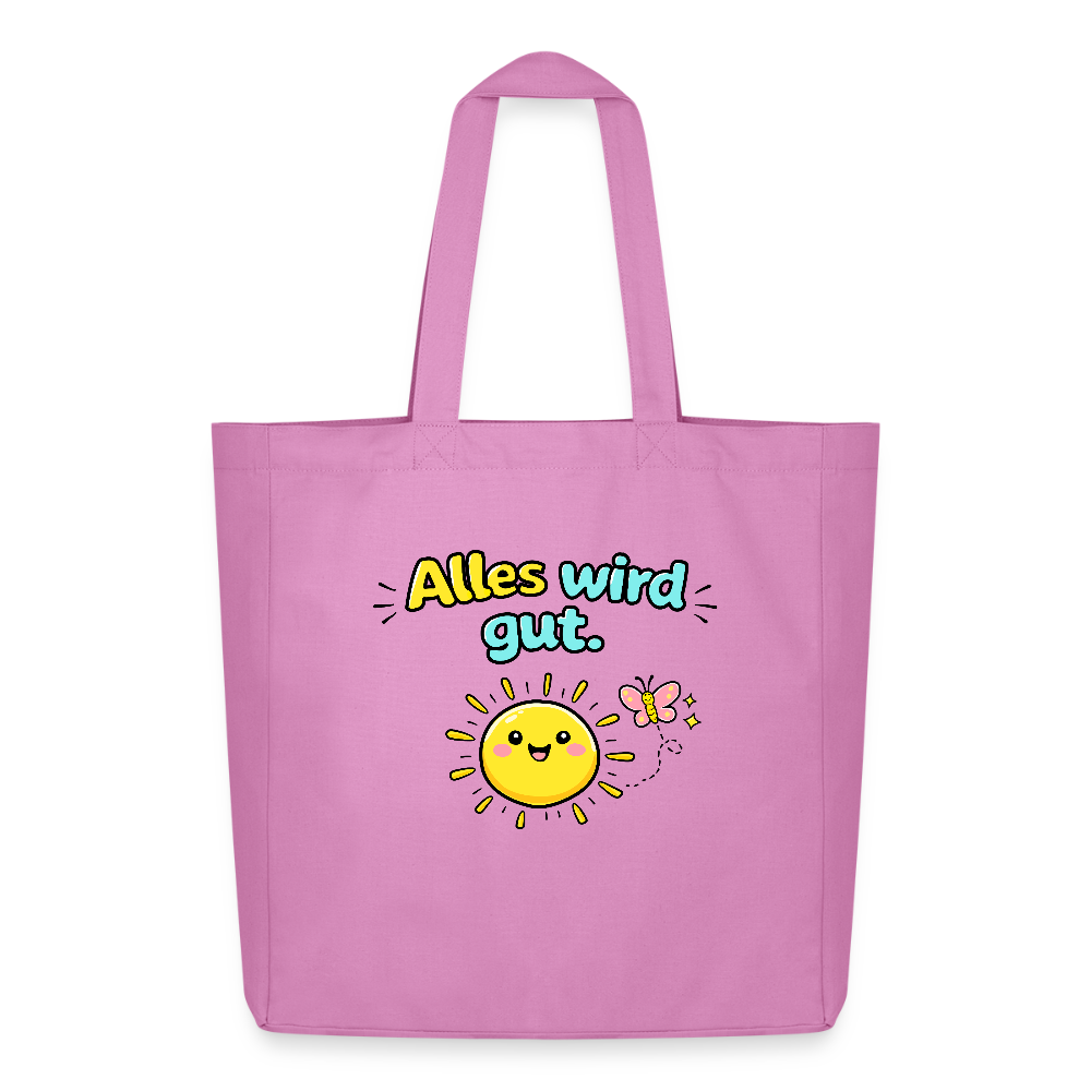 Tasche: Alles wird gut - Pink