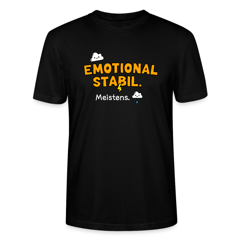 Emotional Stabil - T-Shirt - Schwarz