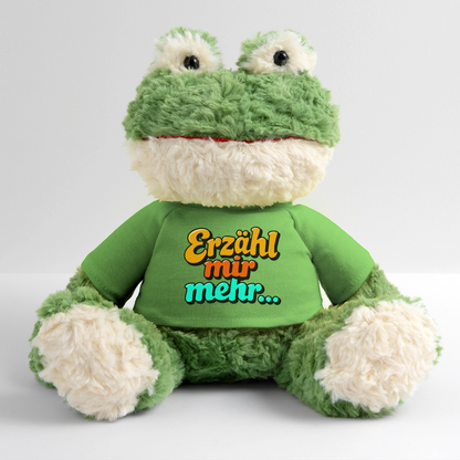 Kuscheltier: Frosch - Erzähl mir mehr - Hellgrün