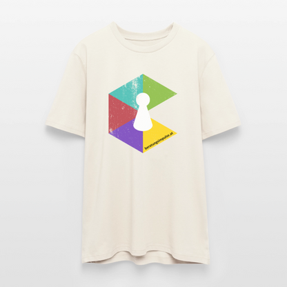 T-Shirt: Beratungsimpulse Logo - rough - Naturweiß 