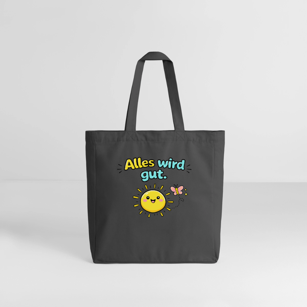 Tasche: Alles wird gut - Anthrazit