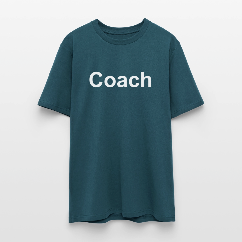 T-Shirt: Coach - Dunkles Petrol