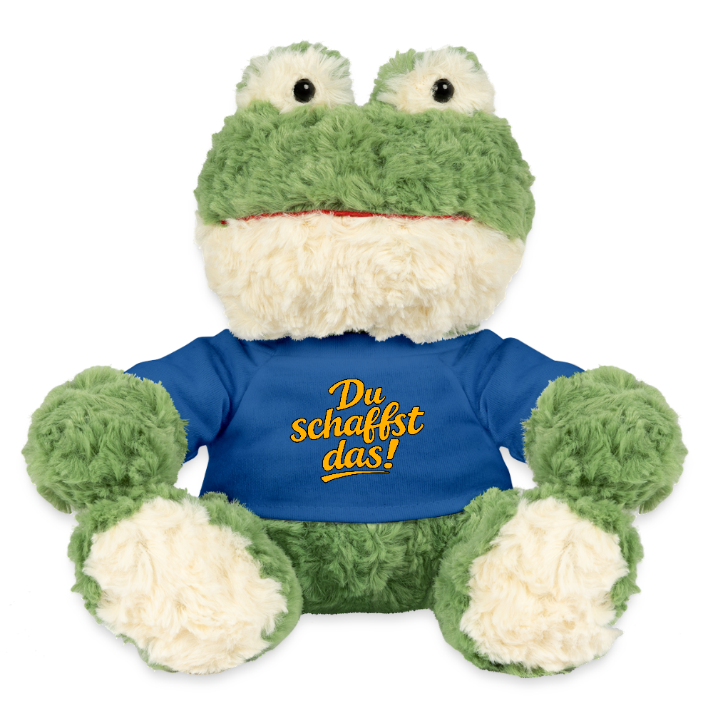 MiniFeet® Frosch TorgeKuscheltier: Frosch - Du schaffst das! - Königsblau