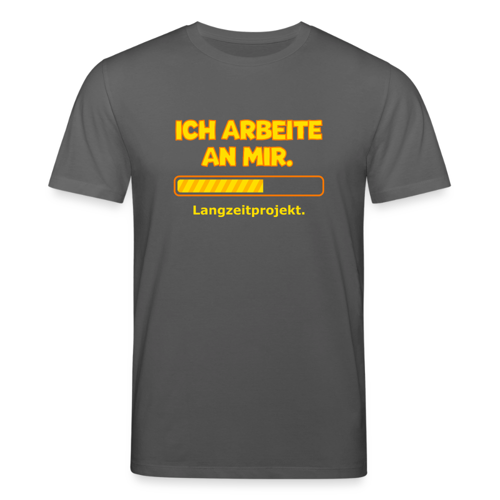Ich arbeite an mir. T-Shirt - Anthrazit