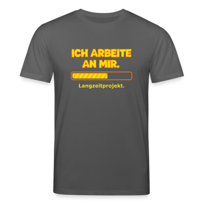 Ich arbeite an mir. T-Shirt - Anthrazit
