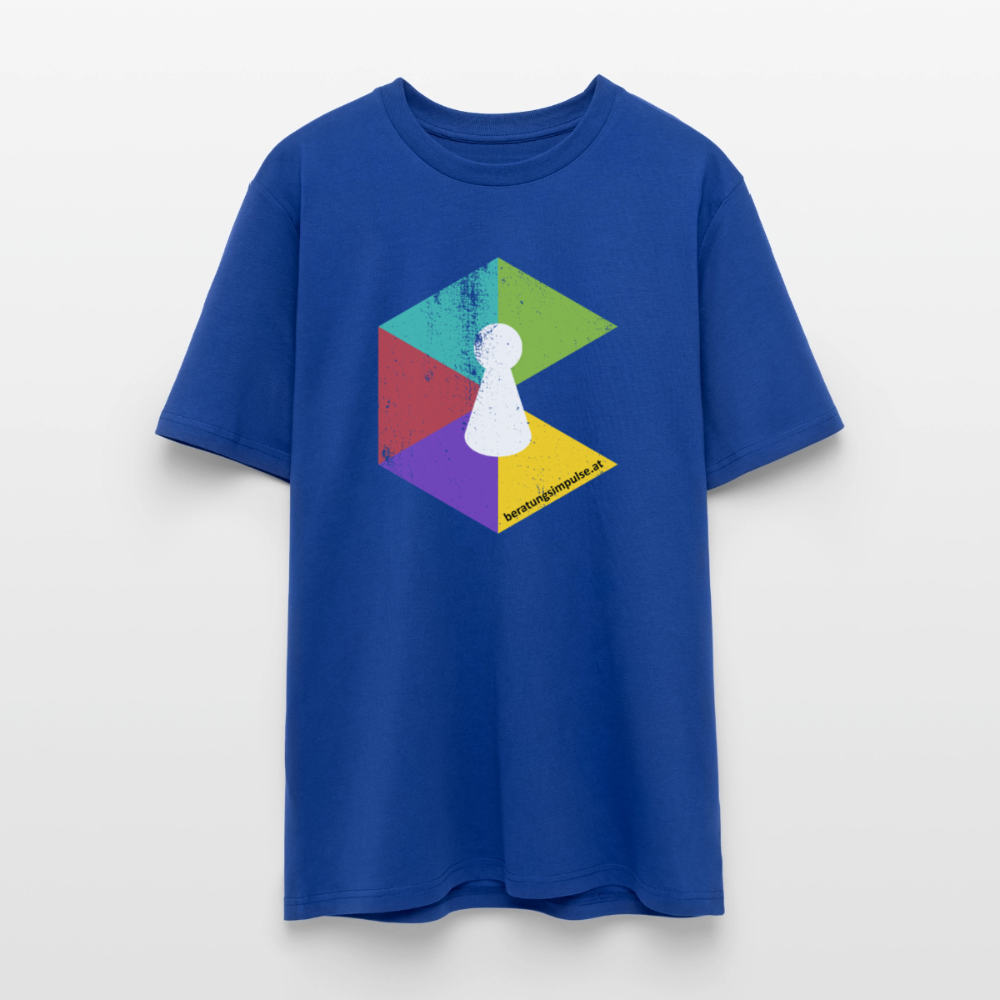 T-Shirt: Beratungsimpulse Logo - rough - Dunkelblau