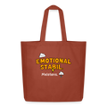 Tasche: Emotional stabil. - Terrakotta