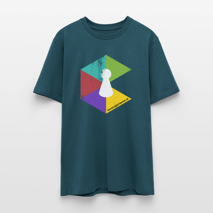 T-Shirt: Beratungsimpulse Logo - rough - Dunkles Petrol