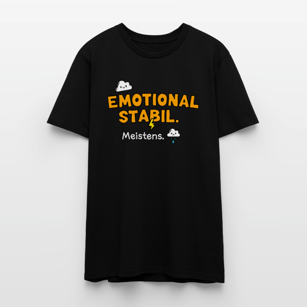 Emotional Stabil - T-Shirt - Schwarz