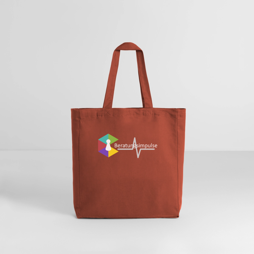 Fan - Tasche: Beratungsimpulse - Terrakotta