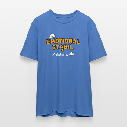 T-Shirt: Emotional stabil - Achtsames Blau