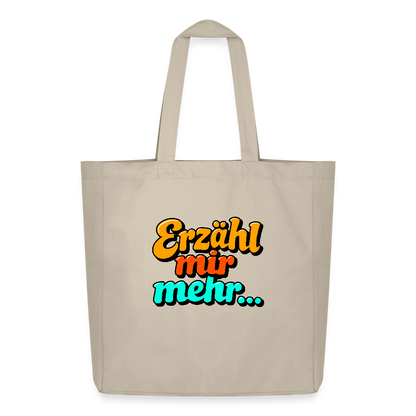 Tasche: Erzähl mir mehr... - Cremebeige