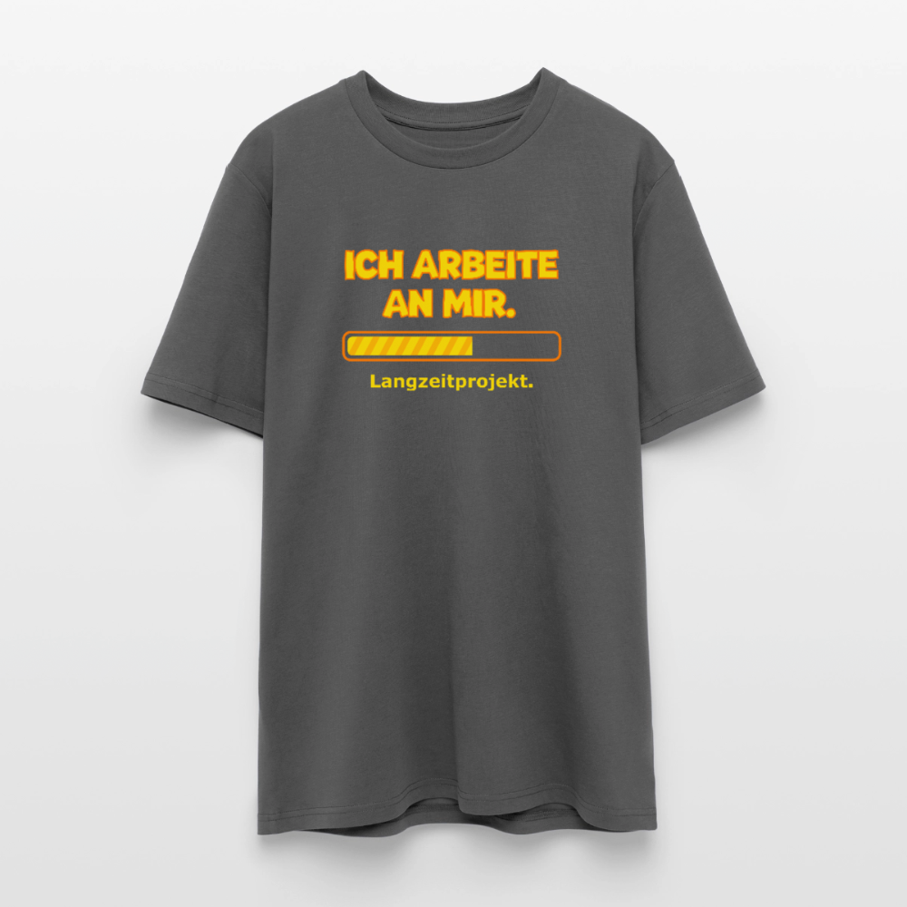 Ich arbeite an mir. T-Shirt - Anthrazit