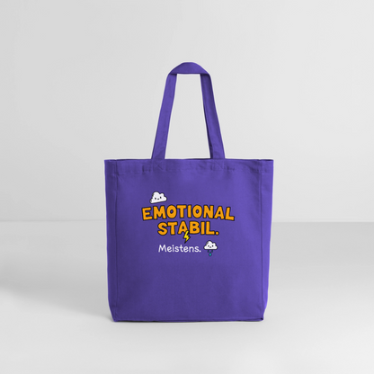 Tasche: Emotional stabil. - Purple Love 