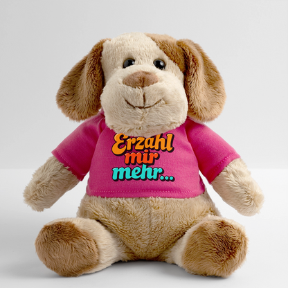 Kuscheltier: Hund - Erzähl mir mehr... - Pink
