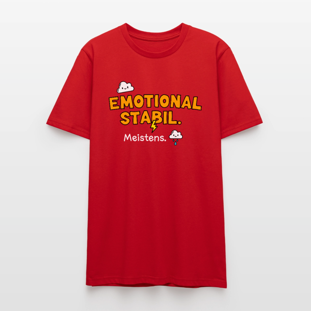 Emotional Stabil - T-Shirt - Rot