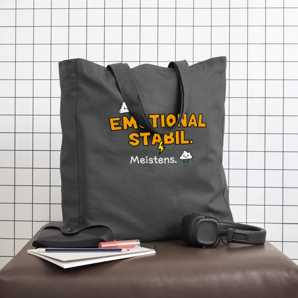 Tasche: Emotional stabil. - Anthrazit
