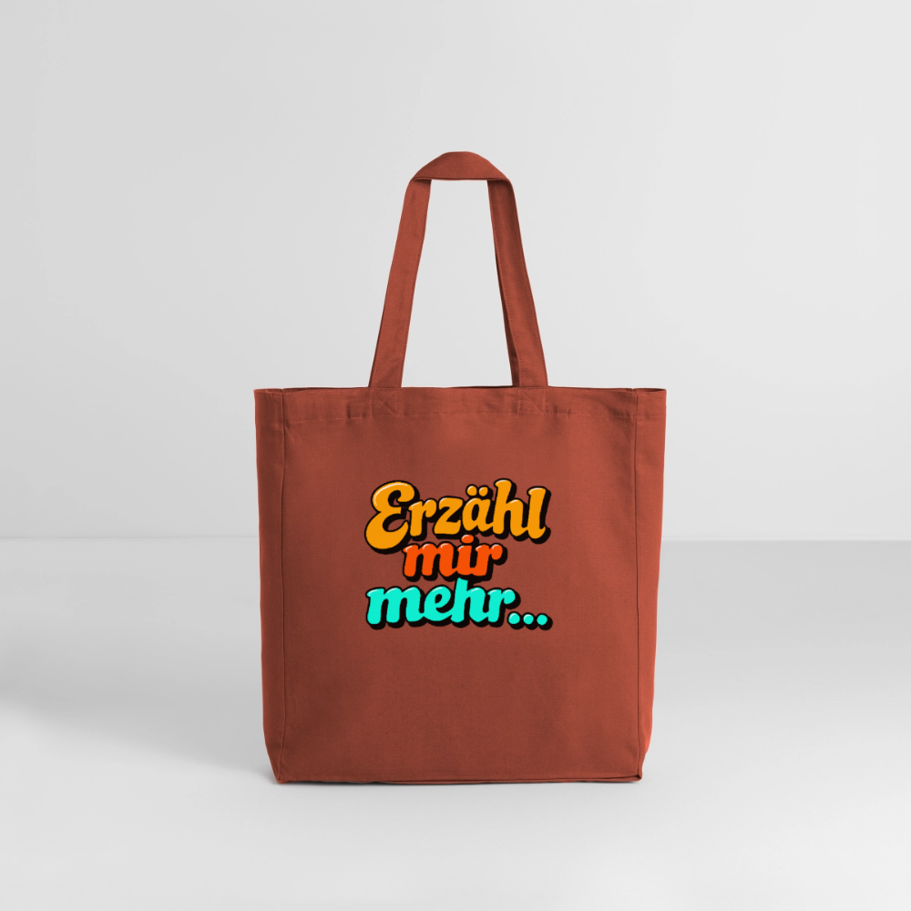 Tasche: Erzähl mir mehr... - Terrakotta