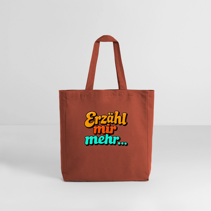Tasche: Erzähl mir mehr... - Terrakotta