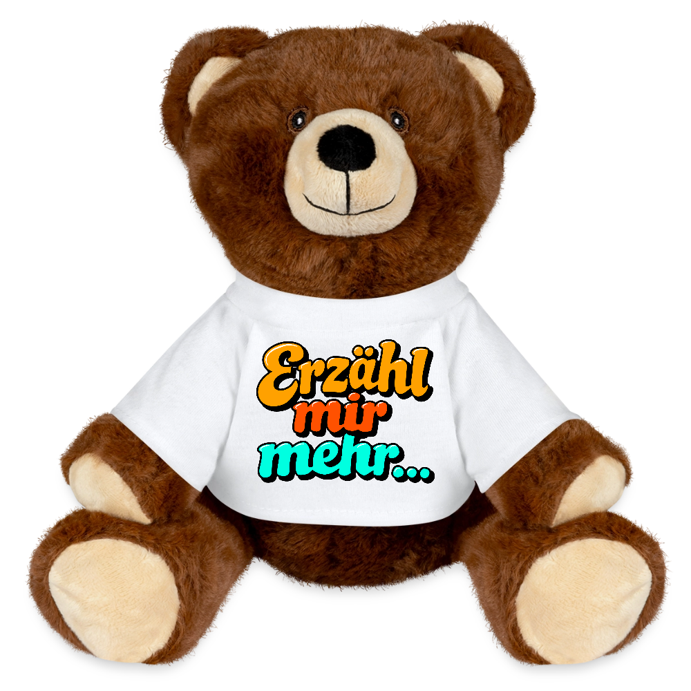 Kuscheltier: Bär braun - Erzähl mir mehr... - Weiß