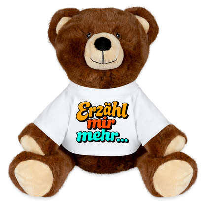Kuscheltier: Bär braun - Erzähl mir mehr... - Weiß
