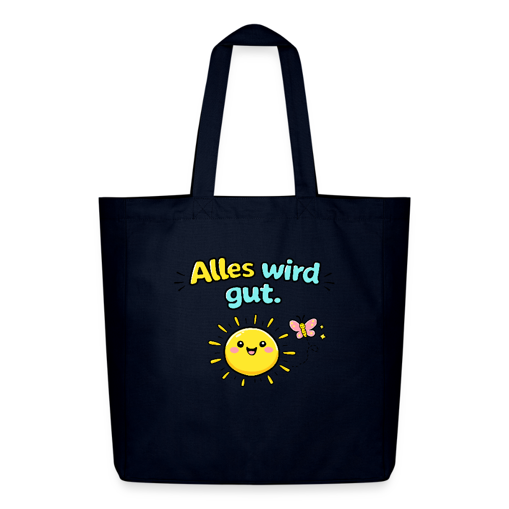 Tasche: Alles wird gut - Navy