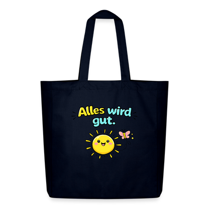 Tasche: Alles wird gut - Navy