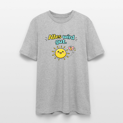 Alles wird gut. T-Shirt - Grau meliert