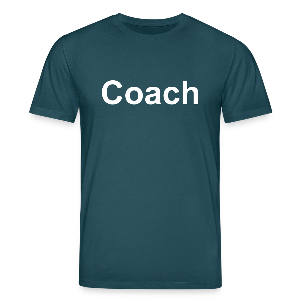 T-Shirt: Coach - Dunkles Petrol