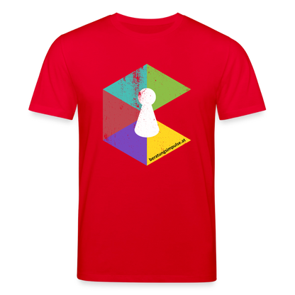 T-Shirt: Beratungsimpulse Logo - rough - Rot