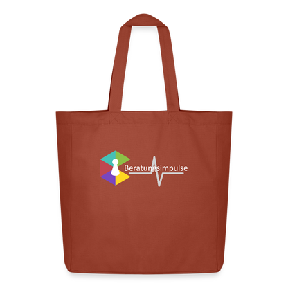 Fan - Tasche: Beratungsimpulse - Terrakotta