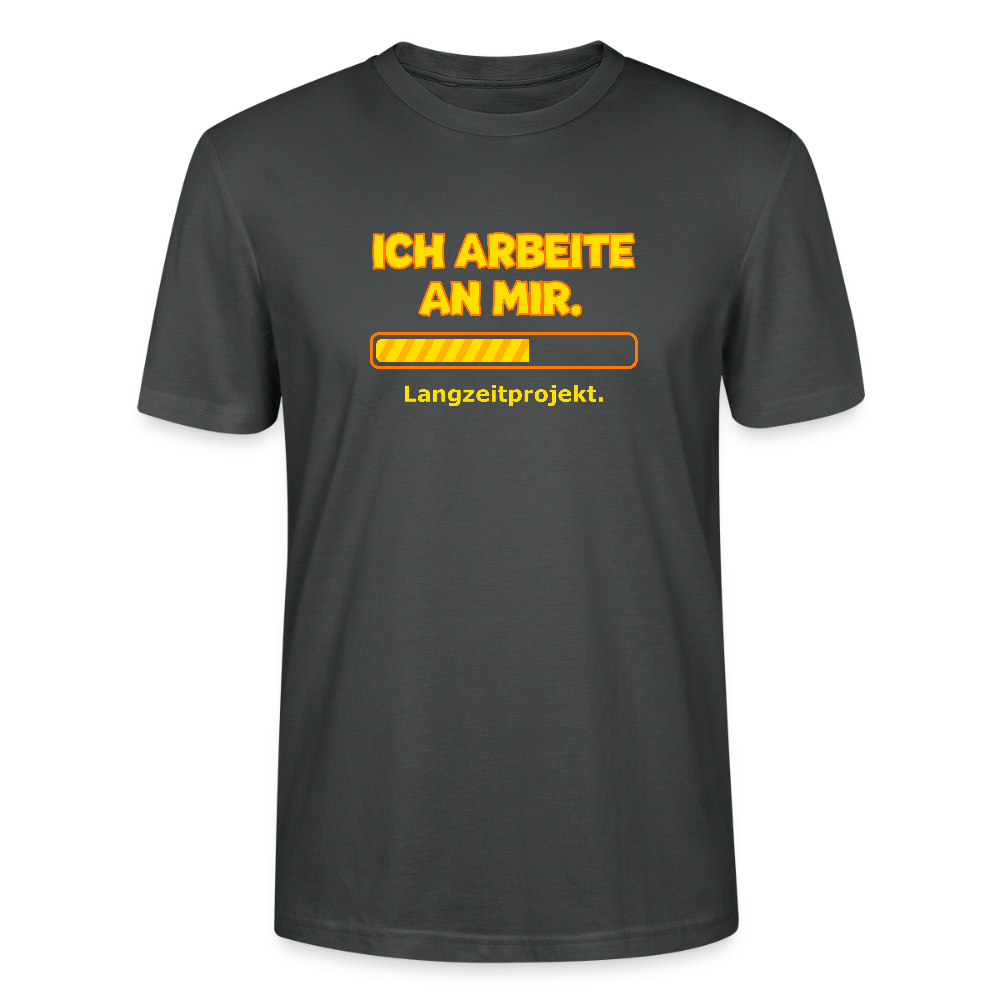 Ich arbeite an mir. T-Shirt - Anthrazit