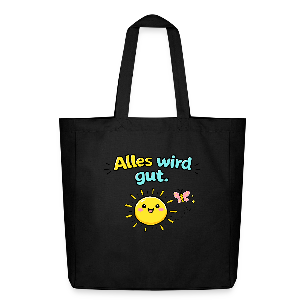 Tasche: Alles wird gut - Schwarz