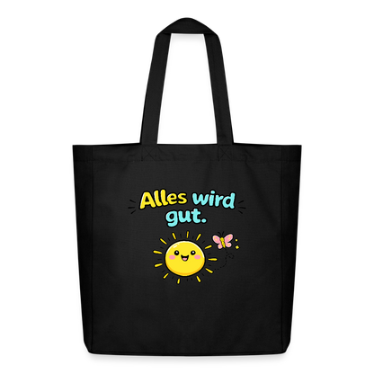 Tasche: Alles wird gut - Schwarz