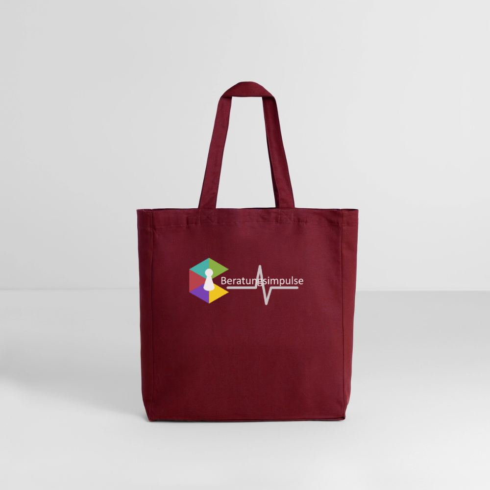 Fan - Tasche: Beratungsimpulse - Burgunderrot